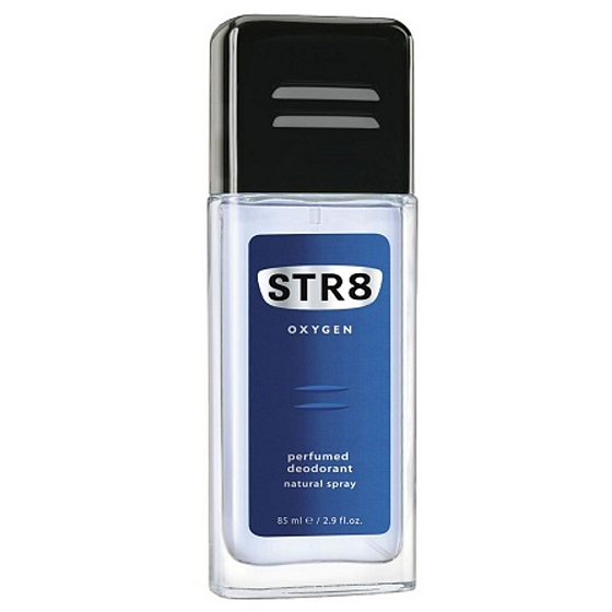 Str8 Oxygen parfumovaný deodorant sklo pre mužov 85 ml