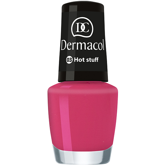Dermacol Nail Polish Mini Summer Collection lak na nechty 03 Hot Stuff 5 ml