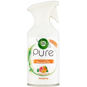 Air Wick Pure Energising Orange, Grapefruit osviežovač vzduchu sprej 250 ml