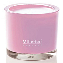 Millefiori Milano Natural Magnolia Blossom & Wood - Kvety magnólie a Drevo Vonná sviečka horí až 60 hodín 180 g
