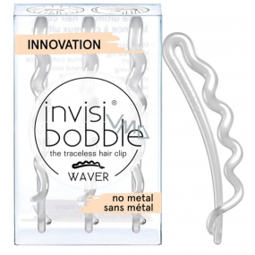Invisibobble Waver Crystal Clear sponka do vlasov priehľadná 3 kusy