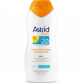 Astrid Sun OF20 hydratačné mlieko na opaľovanie 200 ml