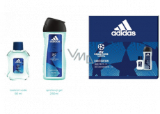Adidas UEFA Champions League Dare Edition VI toaletná voda pre mužov 50 ml + sprchový gél 250 ml, darčeková sada
