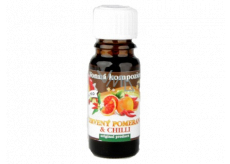 Slow-Natur Červený pomaranč & Chilli Vonný olej 10 ml