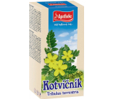 Apotheke Kotvičník zemný čaj pozitívne ovplyvňuje funkciu pohlavných orgánov, prispieva k normálnej funkcii močovej sústavy 20 x 1,5 g