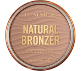 Rimmel London Natural Bronzer bronzujúci púder 001 Sunlight 14 g