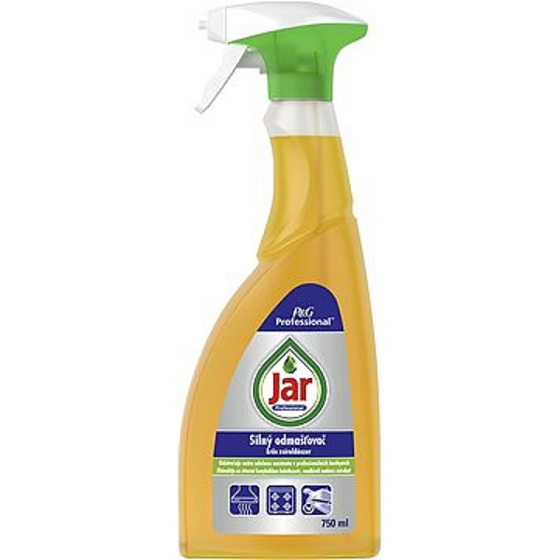 Jar Professional Silný odmasťovač do kuchyne rozprašovač 750 ml