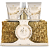 Grace Cole Bergamot, Ginger & Lemongrass telová hmla 100 ml + umývací gél 100 ml + telové mlieko 100 ml + umývacia huba + toaletná taštička, kozmetická sada pre ženy