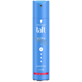 Taft Ultra ultra silná fixácia 4 lak na vlasy 250 ml
