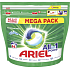 Ariel All in 1 Pods Gélové kapsuly Mountain Spring na pranie bielej a svetlej bielizne 66 kusov
