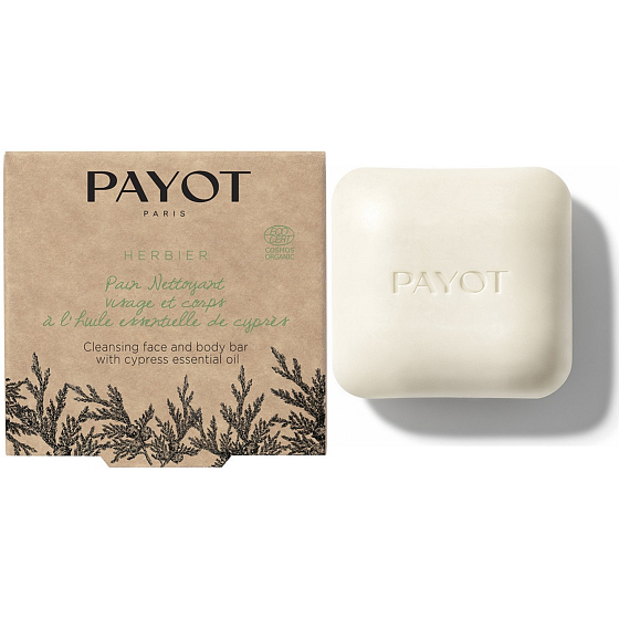 Payot Herbier Pain Nettoyant Visage et Corps Bio čistiace mydlo na tvár a telo 85 g