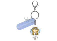 Albi Obrázkový prívesok na kľúče s karabínou Môj anjel
