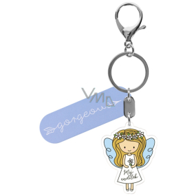 Albi Obrázkový prívesok na kľúče s karabínou Môj anjel