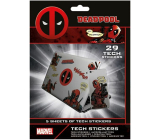 Epee Merch Marvel Deadpool Nálepky Set 29 kusov