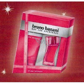 Bruno Banani Pure toaletná voda pre ženy 20 ml + sprchový gél 200 ml, darčeková sada