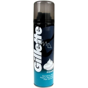 Gillette Classic Sensitive pena na holenie pre citlivú pokožku 300 ml