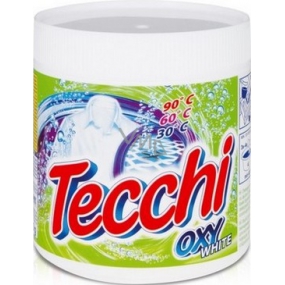 Tecchi Oxy White odstraňovač škvŕn s aktívnym kyslíkom na bielu bielizeň 500 g