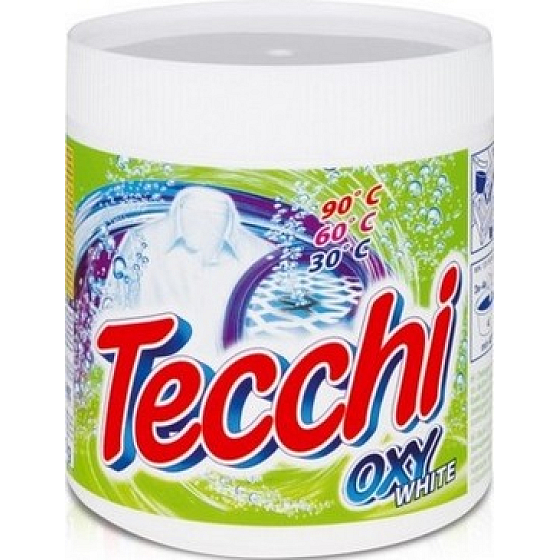 Tecchi Oxy White odstraňovač škvŕn s aktívnym kyslíkom na biele prádlo 500 g