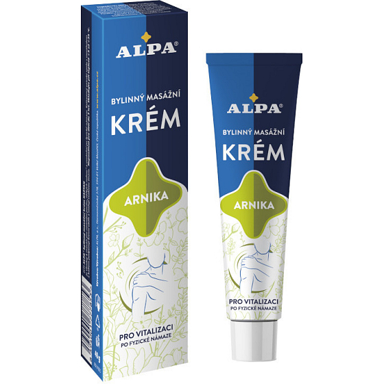 Alpa Arnika bylinný masážny krém 40 g