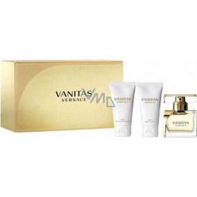 Versace Vanitas parfumovaná voda pre ženy 50 ml + sprchový gél 50 ml + telové mlieko 50 ml, darčeková sada