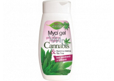 Bion Cosmetics Cannabis umývací gél na intímnu hygienu pre všetky typy pokožky 260 ml