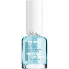 Miss Sporty Nail Expert Turbo Dry Top Coat lak na nechty sušič 8 ml