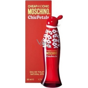 Moschino Cheap And Chic Chic Petals toaletná voda pre ženy 50 ml