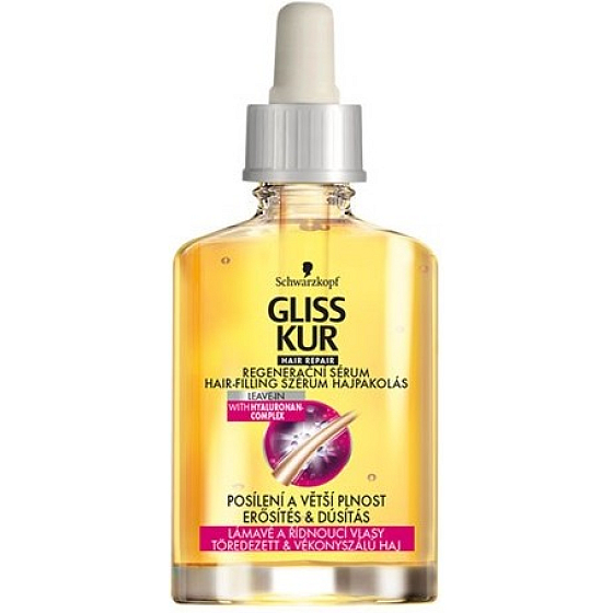 Gliss Kur Hyaluron + Hair Filler regeneračné sérum na vlasy 60 ml