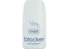 Ziaja Blocker guličkový antiperspirant dezodorant roll-on pre ženy 60 ml