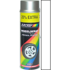 Motip Wheel Sprej 04003 biela akrylová farba na disky kolies 500 ml