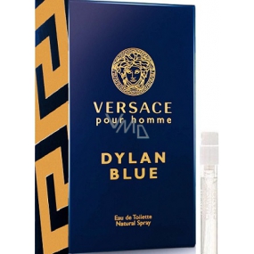 Versace Dylan Blue toaletná voda pre mužov 1 ml s rozprašovačom, vialka