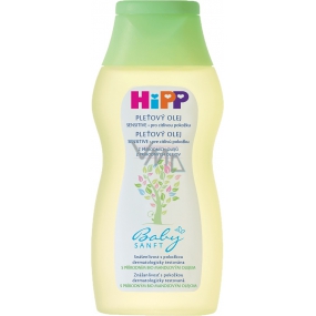 HiPP Babysanft Bio Pleťový olej s prírodným mandľovým olejom pre citlivú pokožku 200 ml