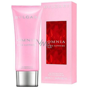 Bvlgari Omnia Pink Sapphire sprchový gél pre ženy 100 ml