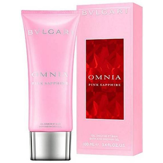Bvlgari Omnia Pink Sapphire sprchový gél pre ženy 100 ml