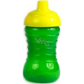 First Steps Spill Proof Sipper Cup 12 + fľaša nekvapkajúci pre deti zelená 310 ml