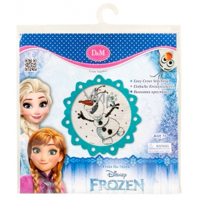 Disney Frozen Olaf kreatívne set vyšívanie pre deti 7+ 23,5 x 20,5 x 1 cm