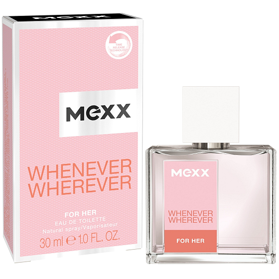 Mexx Whenever Wherever for Her toaletná voda pre ženy 30 ml