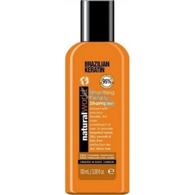 Natural World Brazilian Keratin Smoothing Therapy šampón na vlasy 100 ml