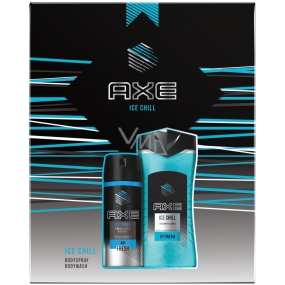 Axe Ice Chill sprchový gél pre mužov 250 ml + dezodorant sprej 150 ml, kozmetická sada