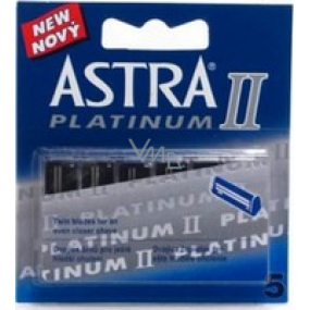 Astra Platinum II náhradné hlavice 5 kusov