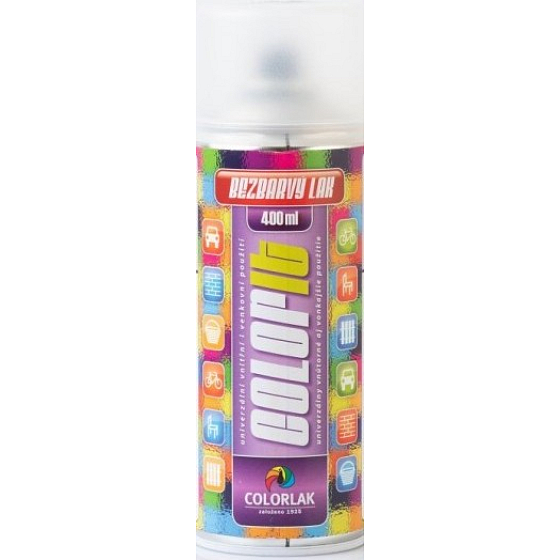 Colorlak Color It bezfarebný lak matný sprej 400 ml
