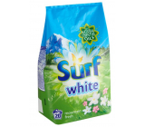 Surf White Mountain Fresh prášok na pranie bielej bielizne 20 dávok 1,3 kg