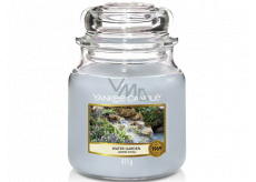 Yankee Candle Water Garden - Vodné záhrada vonná sviečka Classic strednej sklo 411 g