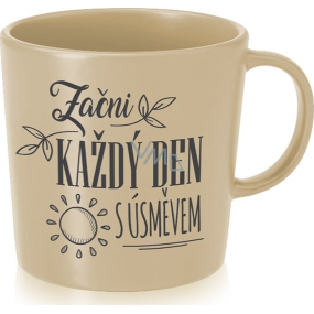 Hrnček Nekupto Kafetéria Začnite každý deň s úsmevom 300 ml