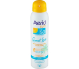 Astrid Sun Coconut Love OF50 neviditelný suchý sprej na opalování 150 ml