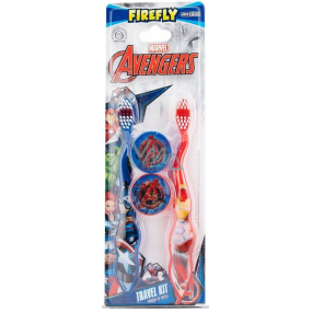 Marvel Avengers zubná kefka s krytkou pre deti 2 kusy