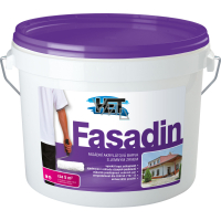 Het Fasadin fasádna farba s jemným zrnkom, biela, 3 kg