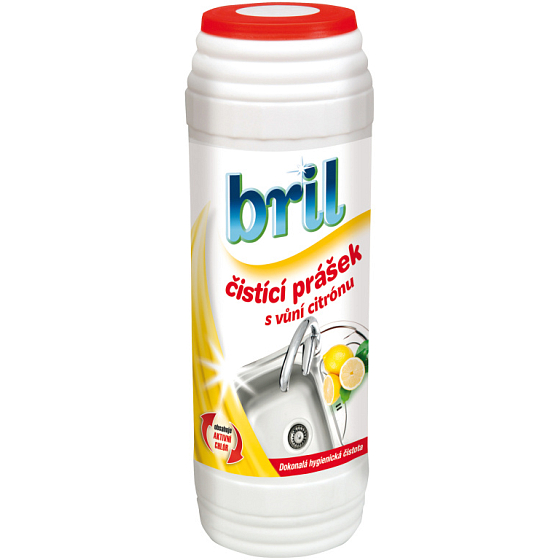 Bril s vôňou citrónu čistiaci prášok 450 g