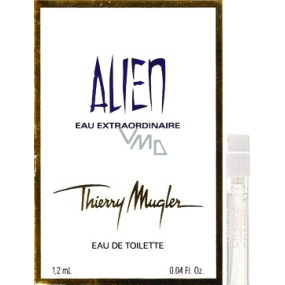 Thierry Mugler Alien Eau Extraordinaire toaletná voda pre ženy 1,2 ml s rozprašovačom, vialka