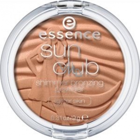 Essence Sun Club Shimmer Bronzing Powder trblietavý bronzový púder 30 Sunloved 9 g